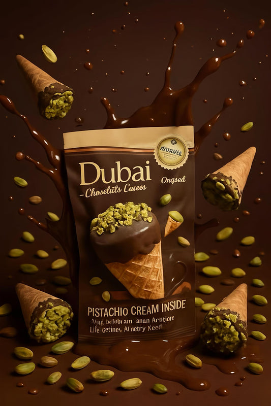 DUBAI CHOCOLATE CONES