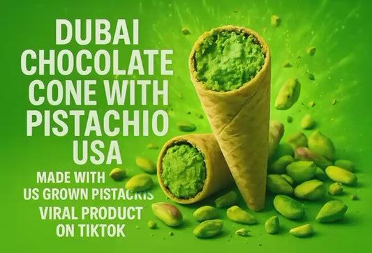 DUBAI CHOCOLATE CONES BOX OF 10