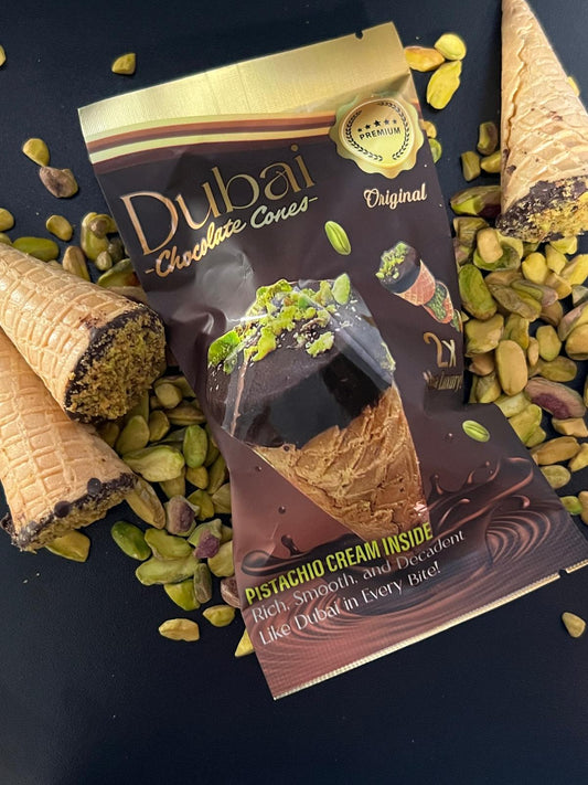 DUBAI CHOCOLATE CONES